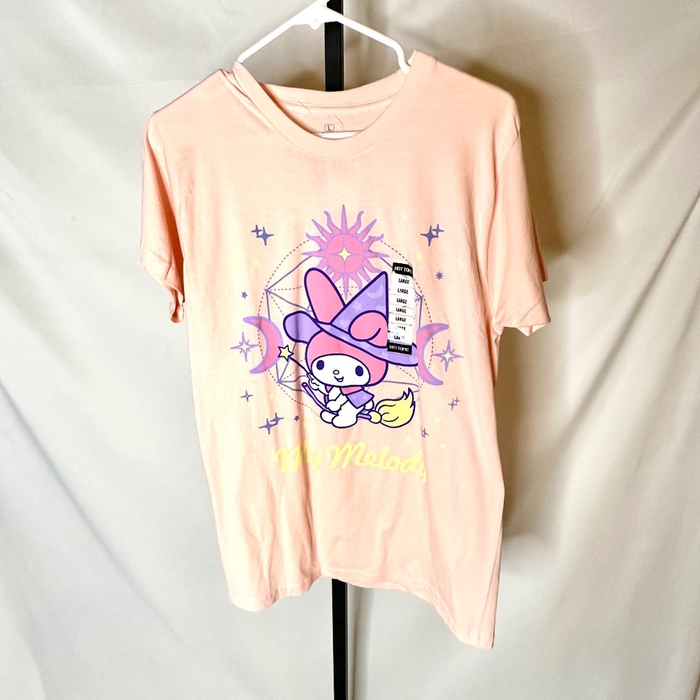 My Melody Sanrio Cosmic Witch T-Shirt Women's Large